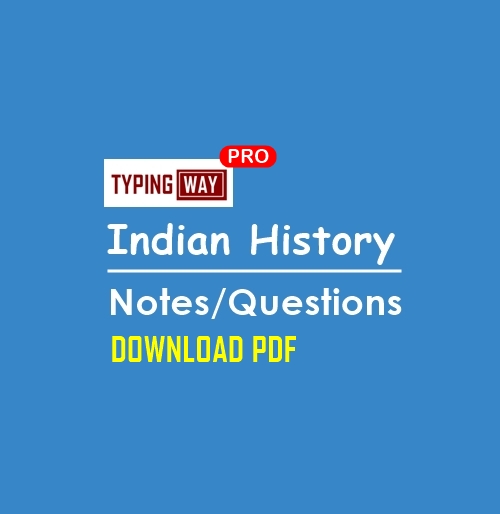 Download Indian History Notes PDF for Rajasthan Patwari