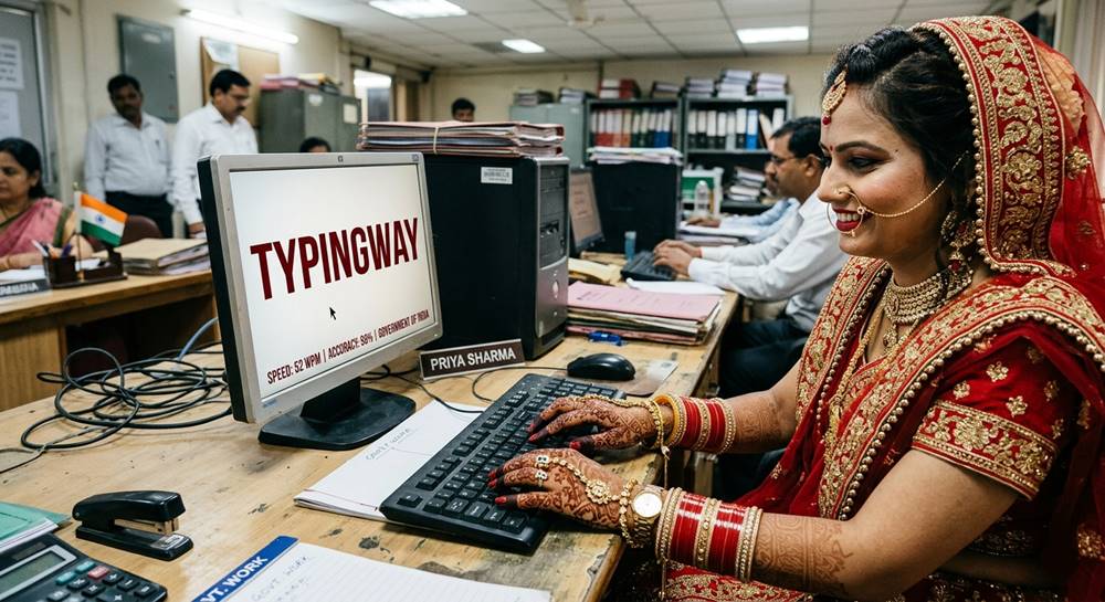 Government Typing Test exam mode